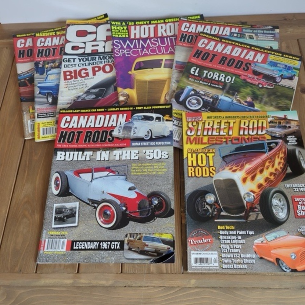 Collectible Car Hotrod Magazines 8